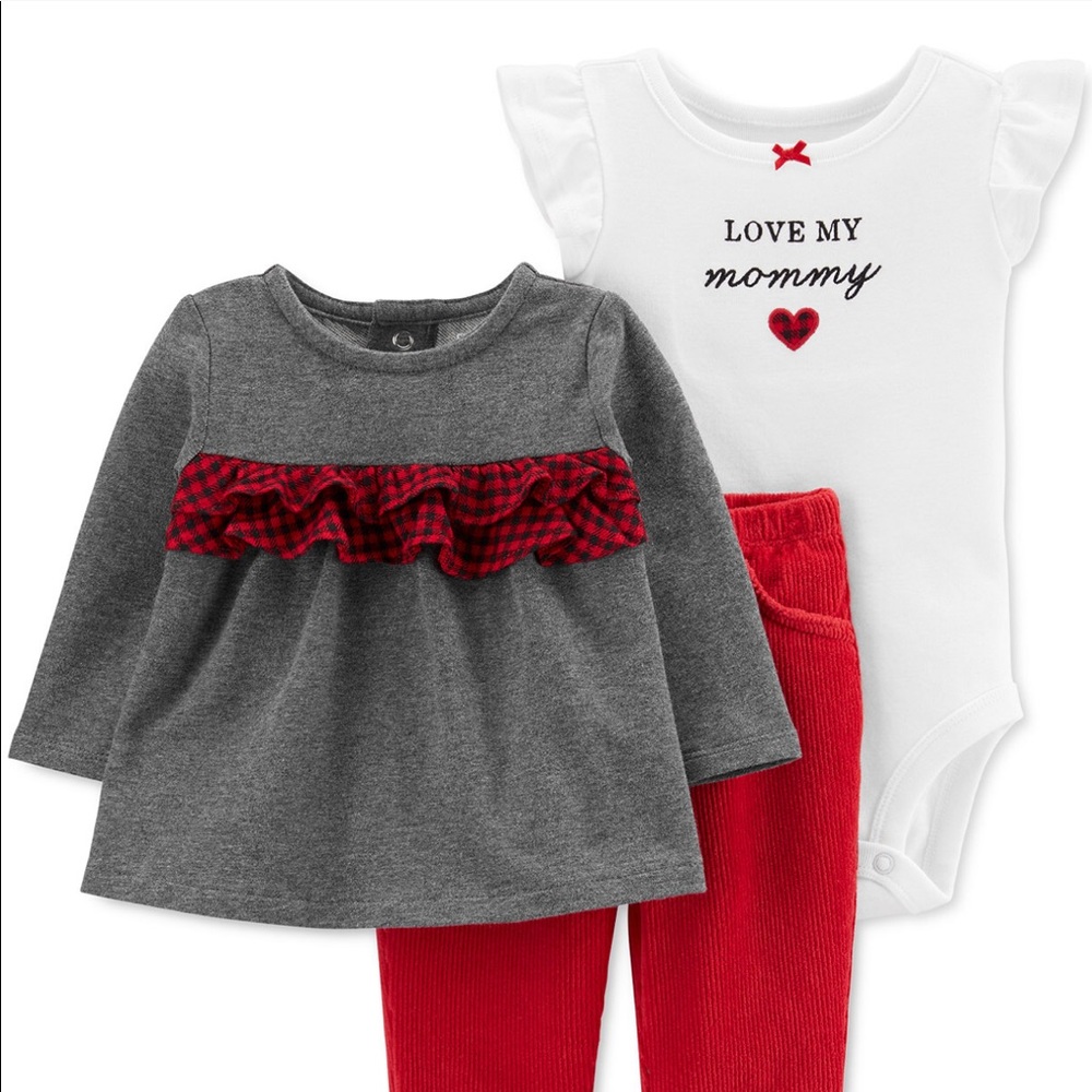 SOLD Carter’s Infant Girls 3-piece set